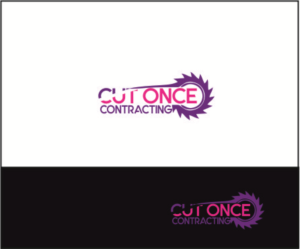 Logo-Design von Mihaela für Cut Once Contracting | Design: #18937971