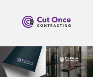 Logo-Design von Elizabeta für Cut Once Contracting | Design: #18939390