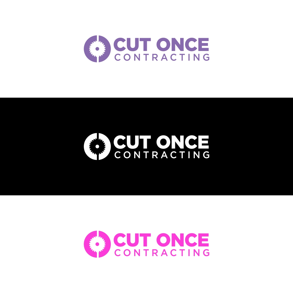 Logo-Design von Basksh Designs für Cut Once Contracting | Design #18937147