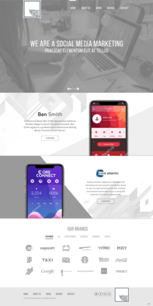 Web Design par pb pour Frank Godley UK LTD | Design : #18940249