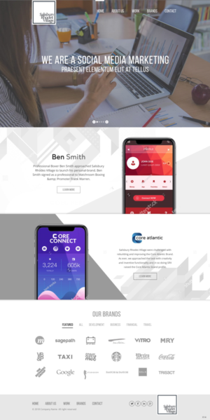Web Design par pb pour Frank Godley UK LTD | Design : #18940250