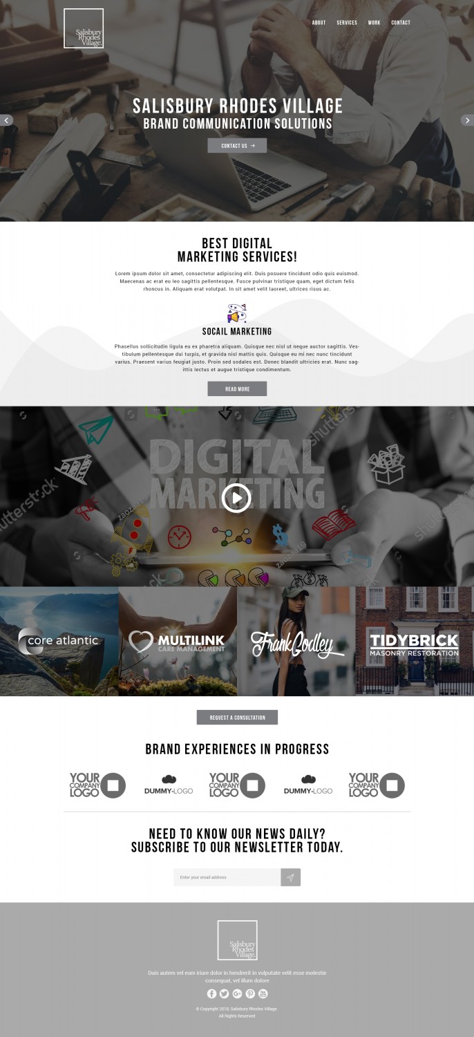 Web Design by Senthil Kumaar V for Frank Godley UK LTD | Design #18945424