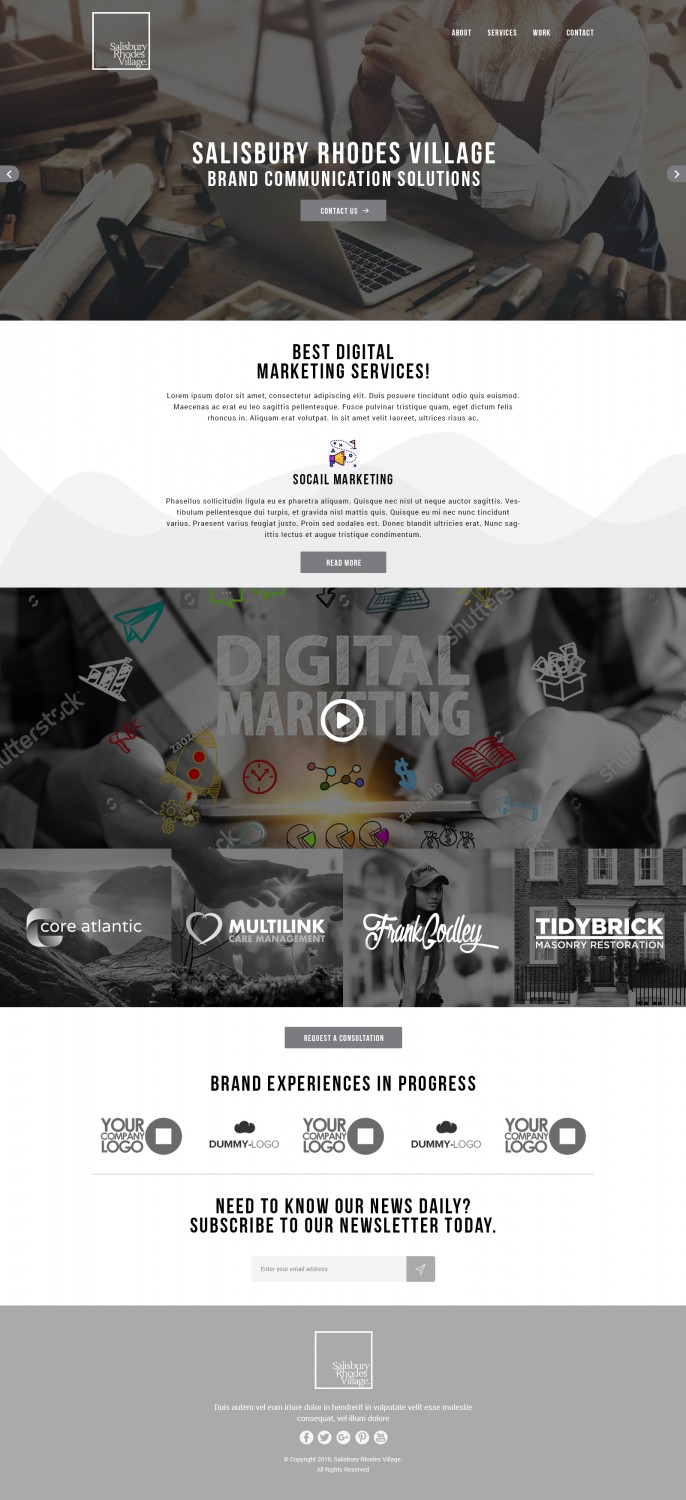 Web Design by Senthil Kumaar V for Frank Godley UK LTD | Design #18945628