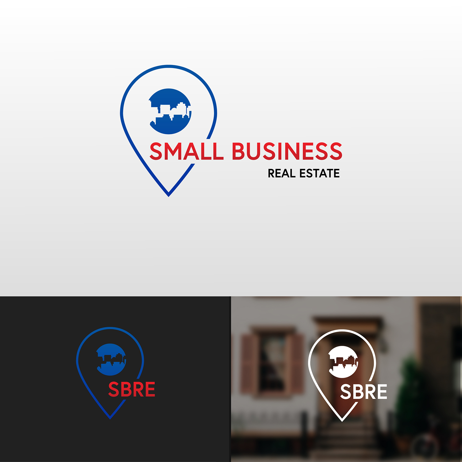 Logo Design by Sierra Gray for SBRE-Small Business Realty Inc. | Design #18978199