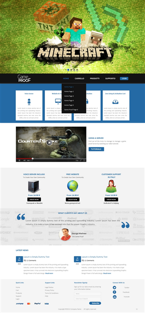 Diseño Web por pb para TechProof Ltd | Diseño: #2897888