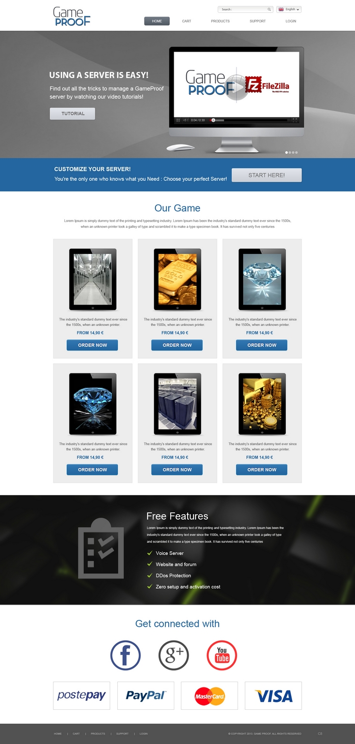 Web Design by pb for TechProof Ltd | Design #2897891