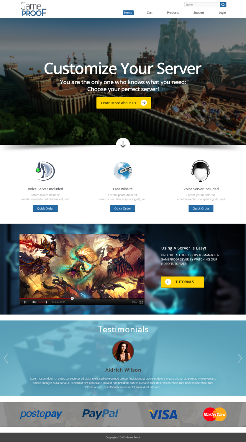 Web Design by OM for TechProof Ltd | Design #2881065