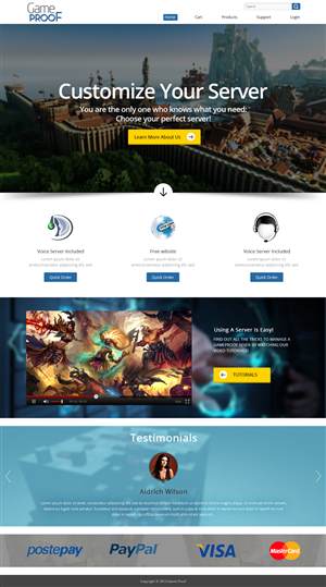 Diseño Web por OM para TechProof Ltd | Diseño: #2881065