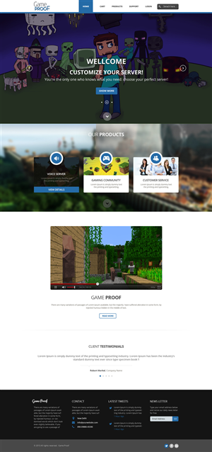 Diseño Web por OM para TechProof Ltd | Diseño: #2881090
