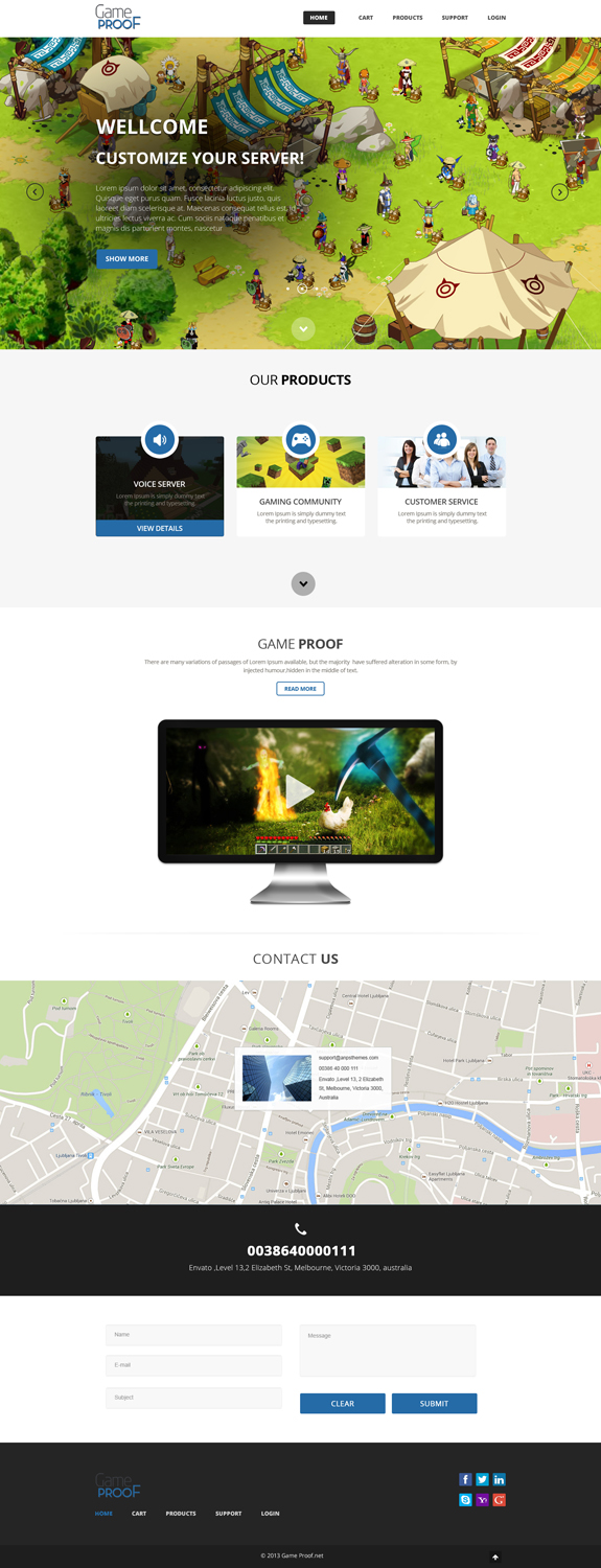 Web Design by OM for TechProof Ltd | Design #2881092