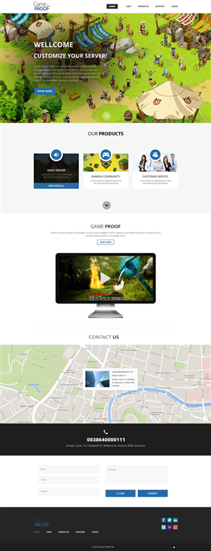 Diseño Web por OM para TechProof Ltd | Diseño: #2881092