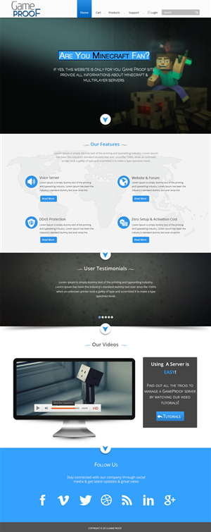 Diseño Web por OM para TechProof Ltd | Diseño: #2883025
