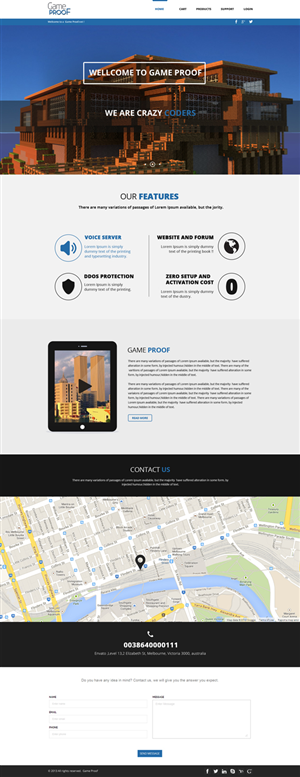 Diseño Web por OM para TechProof Ltd | Diseño: #2883064