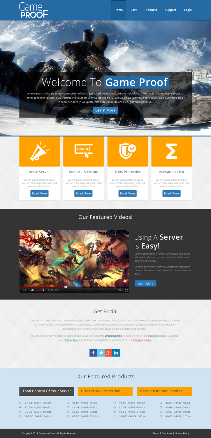 Web Design by OM for TechProof Ltd | Design #2891126