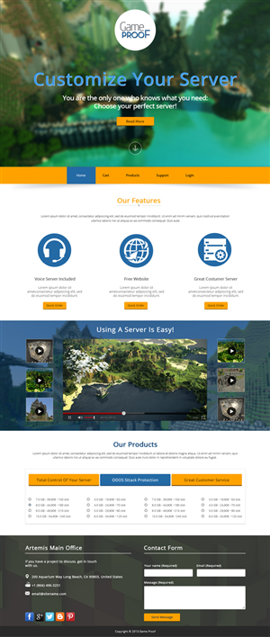 Diseño Web por OM para TechProof Ltd | Diseño: #2891135