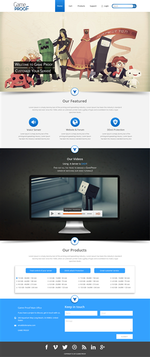Diseño Web por OM para TechProof Ltd | Diseño: #2891139