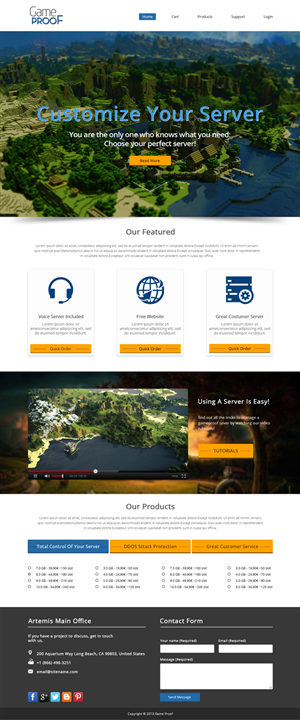 Diseño Web por OM para TechProof Ltd | Diseño: #2891142