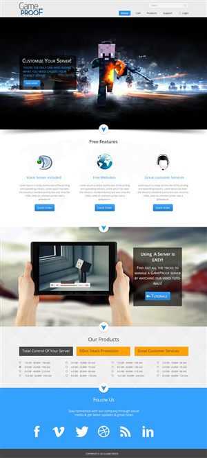 Diseño Web por OM para TechProof Ltd | Diseño: #2898125