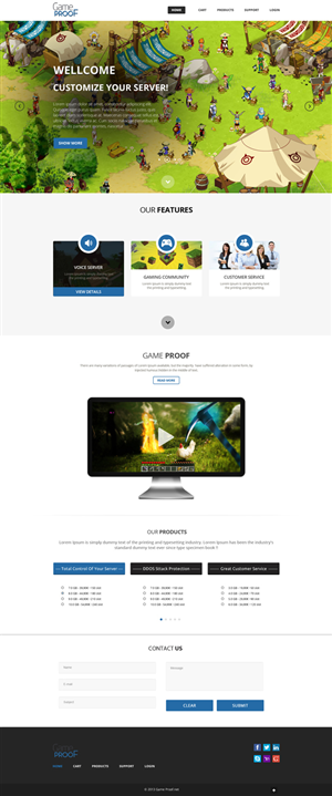 Diseño Web por OM para TechProof Ltd | Diseño: #2898148