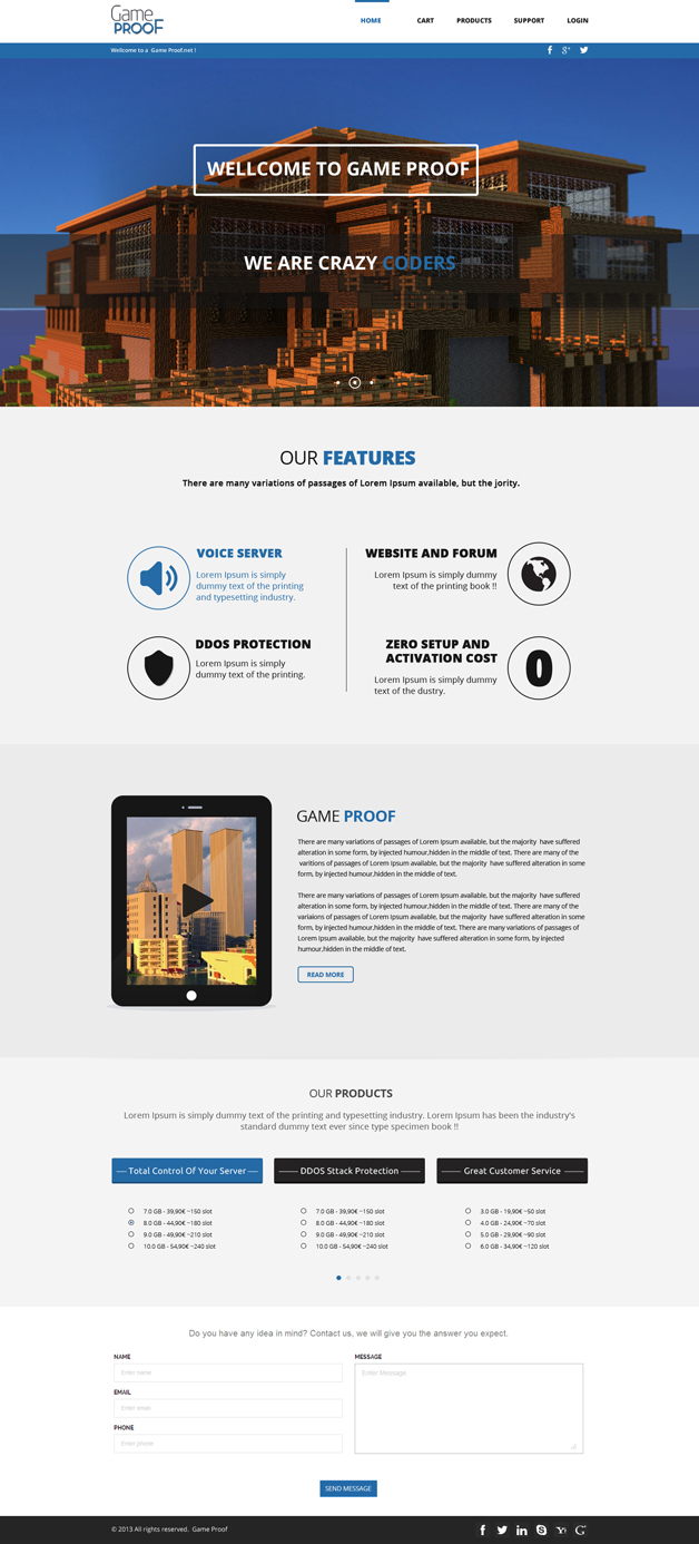 Web Design by OM for TechProof Ltd | Design #2898169