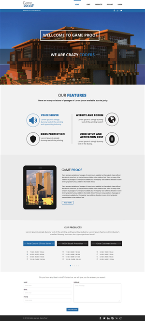 Diseño Web por OM para TechProof Ltd | Diseño: #2898169