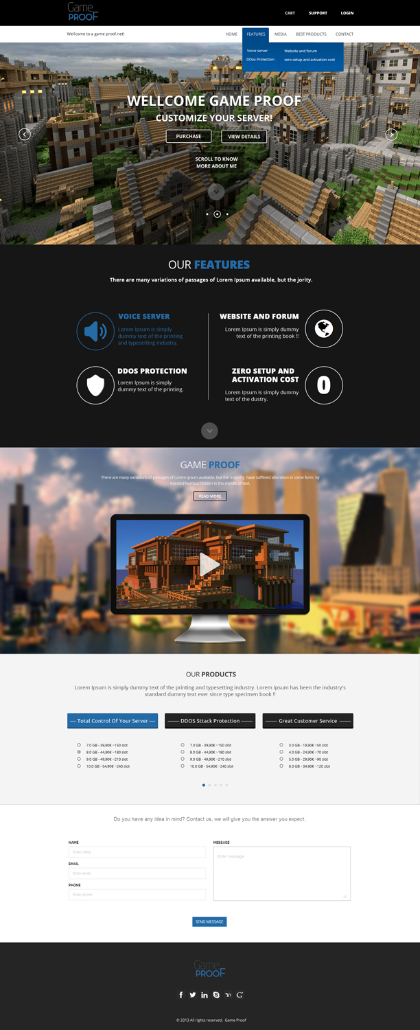 Web-Design von OM für TechProof Ltd | Design #2919123