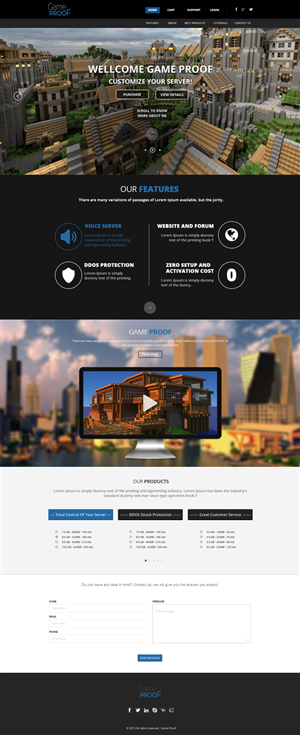 Diseño Web por OM para TechProof Ltd | Diseño #2973618