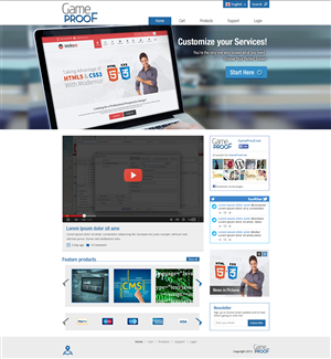 Diseño Web por Creative Usha para TechProof Ltd | Diseño: #2854117