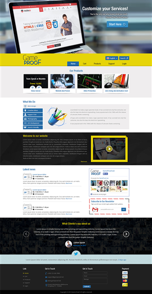 Diseño Web por Creative Usha para TechProof Ltd | Diseño: #2883696