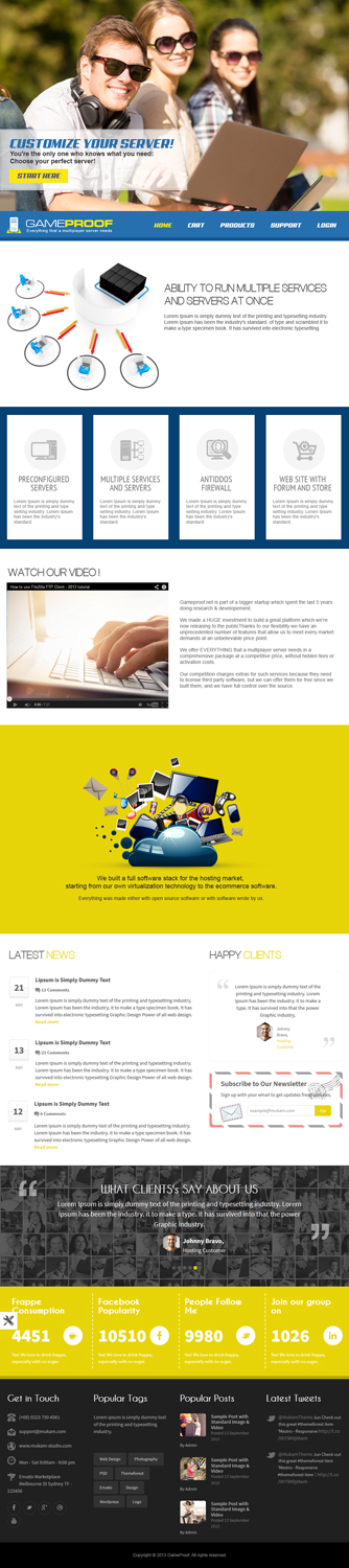 Diseño Web por jeckx2 para TechProof Ltd | Diseño #2945231