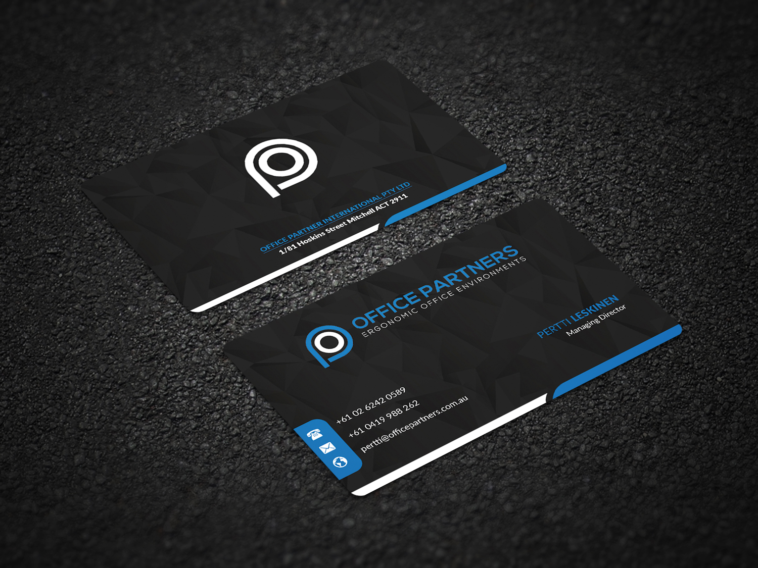 Business Card Design by Pointless Pixels India for this project | Design #18943964