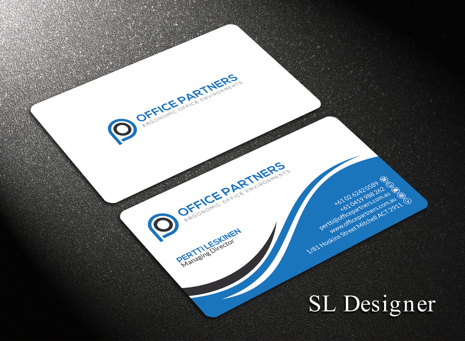 Business Card Design by SL Designer for this project | Design #18944877