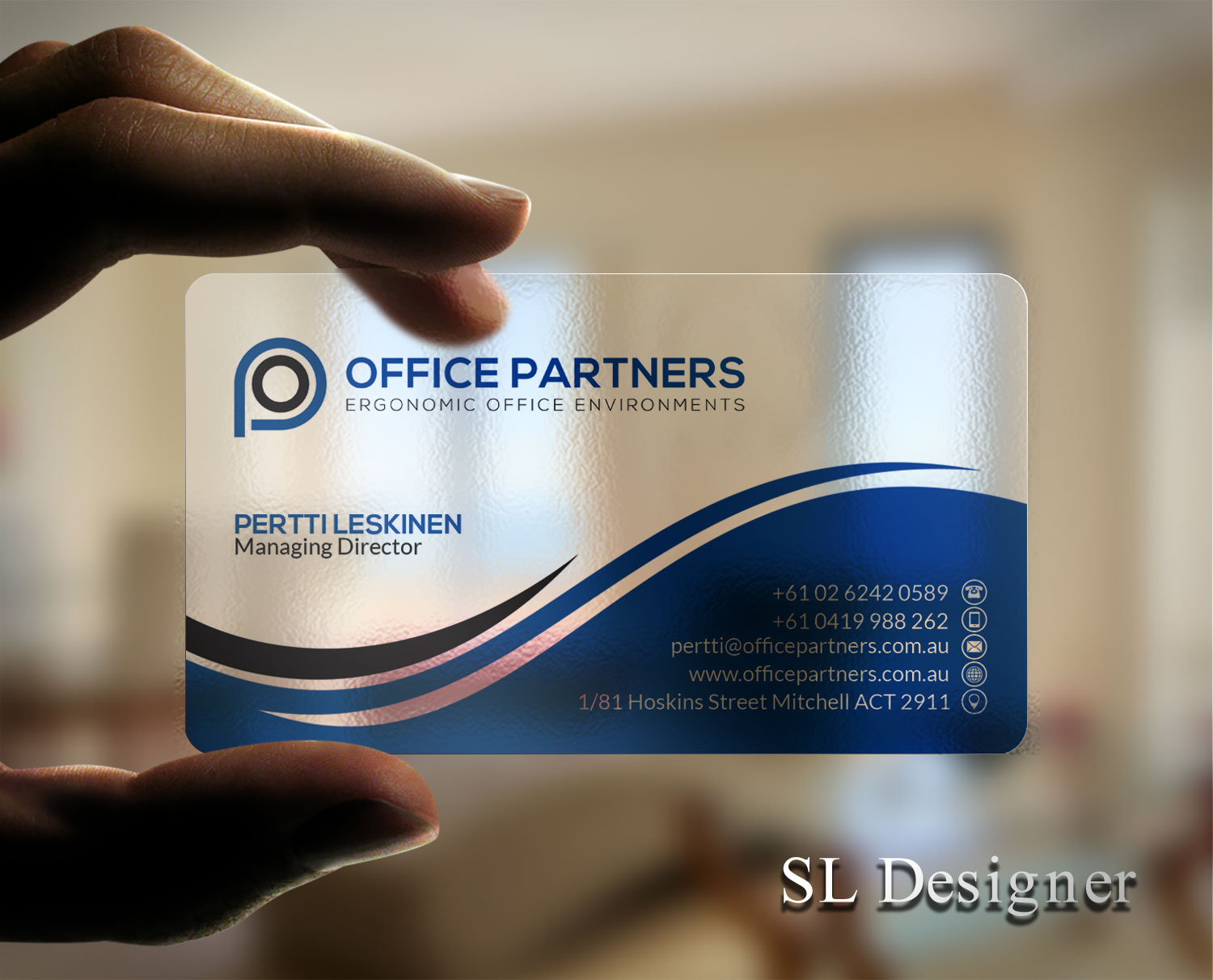 Business Card Design by SL Designer for this project | Design #18944886