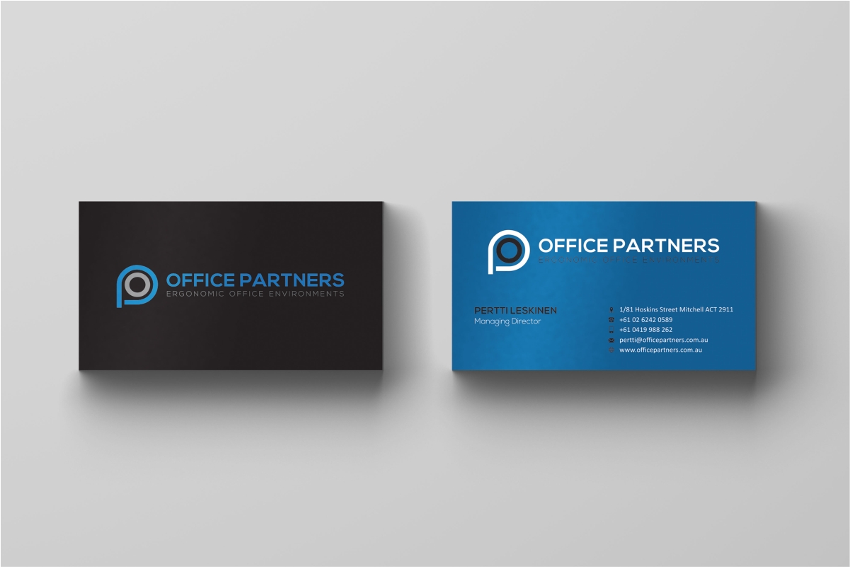 Business Card Design by Dave Paresh for this project | Design #18958041