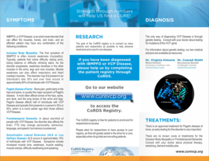 Flyer Design by uk for Cure VCP Disease, Inc. | Design: #18957048