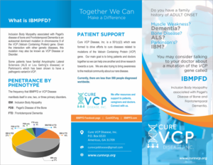 Flyer Design by uk for Cure VCP Disease, Inc. | Design: #18957049