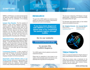 Flyer Design by uk for Cure VCP Disease, Inc. | Design: #18967145