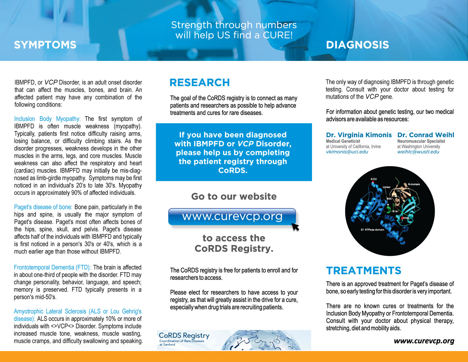 Design de Flyer par uk pour Cure VCP Disease, Inc. | Design #19024573