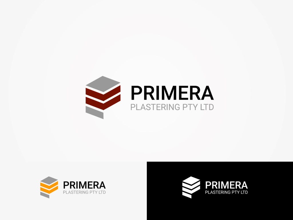 Logo Design by Design7 for Primera Plastering Pty Ltd | Design #18946648