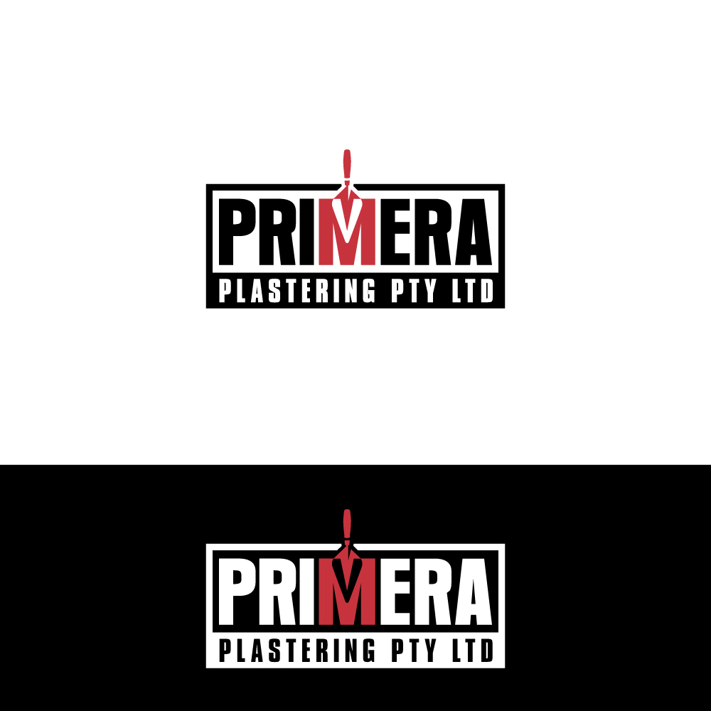 Logo Design by Sujit Banerjee for Primera Plastering Pty Ltd | Design #18951311
