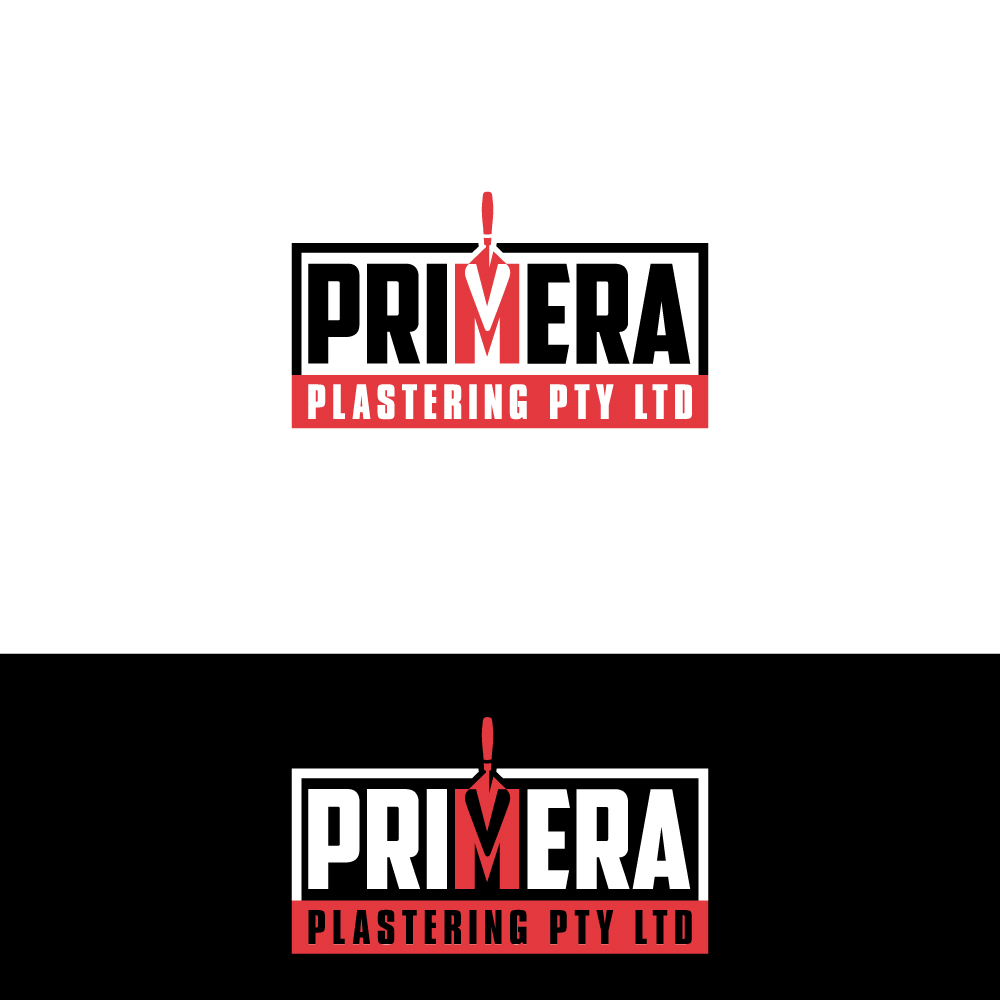 Logo Design by Sujit Banerjee for Primera Plastering Pty Ltd | Design #18951313