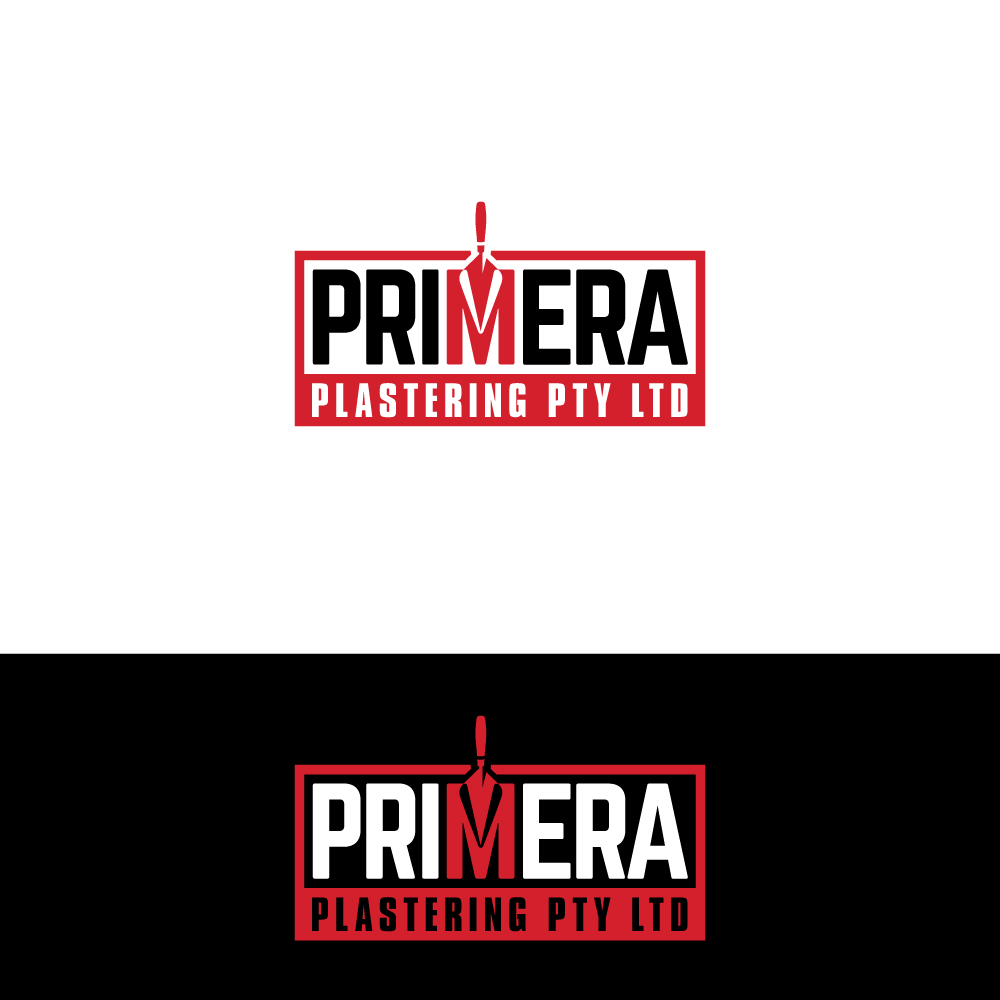 Logo Design by Sujit Banerjee for Primera Plastering Pty Ltd | Design #18951314