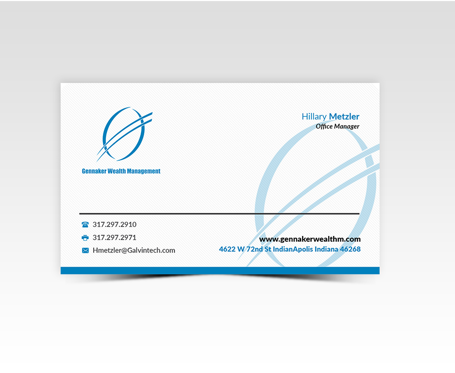 Business Card Design by Pointless Pixels India for Gennaker Capital LLC | Design #18940515
