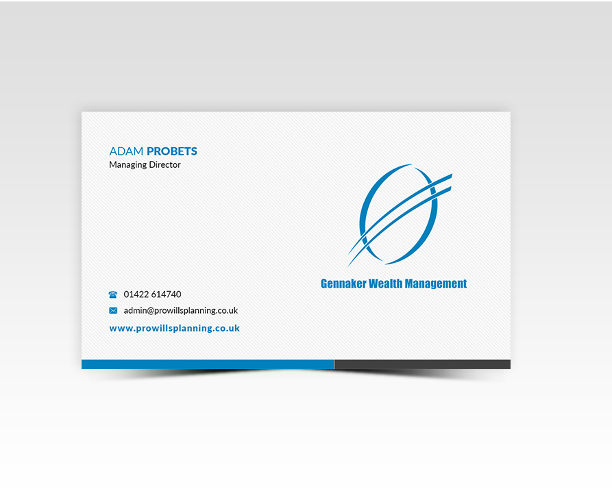 Business Card Design by Pointless Pixels India for Gennaker Capital LLC | Design #18942453