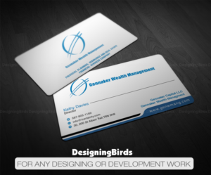 Business Card Design by Designing Birds for Gennaker Capital LLC | Design: #18942465