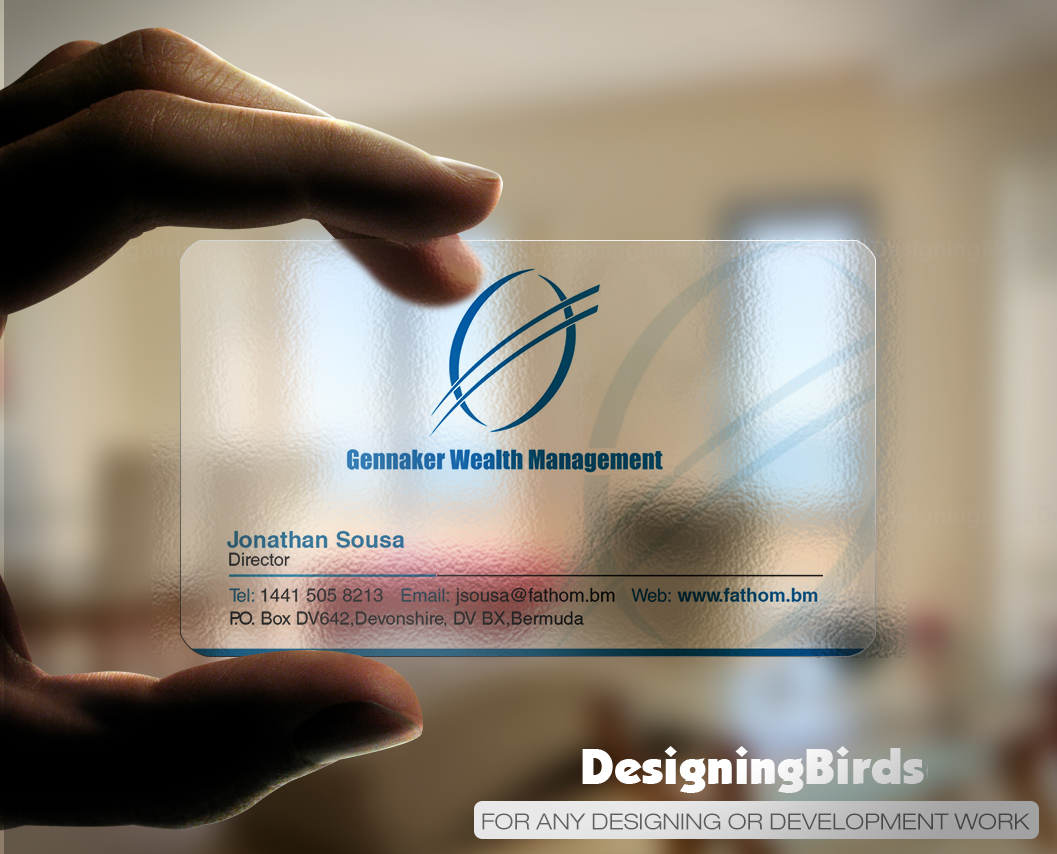 Business Card Design by Designing Birds for Gennaker Capital LLC | Design #18943553
