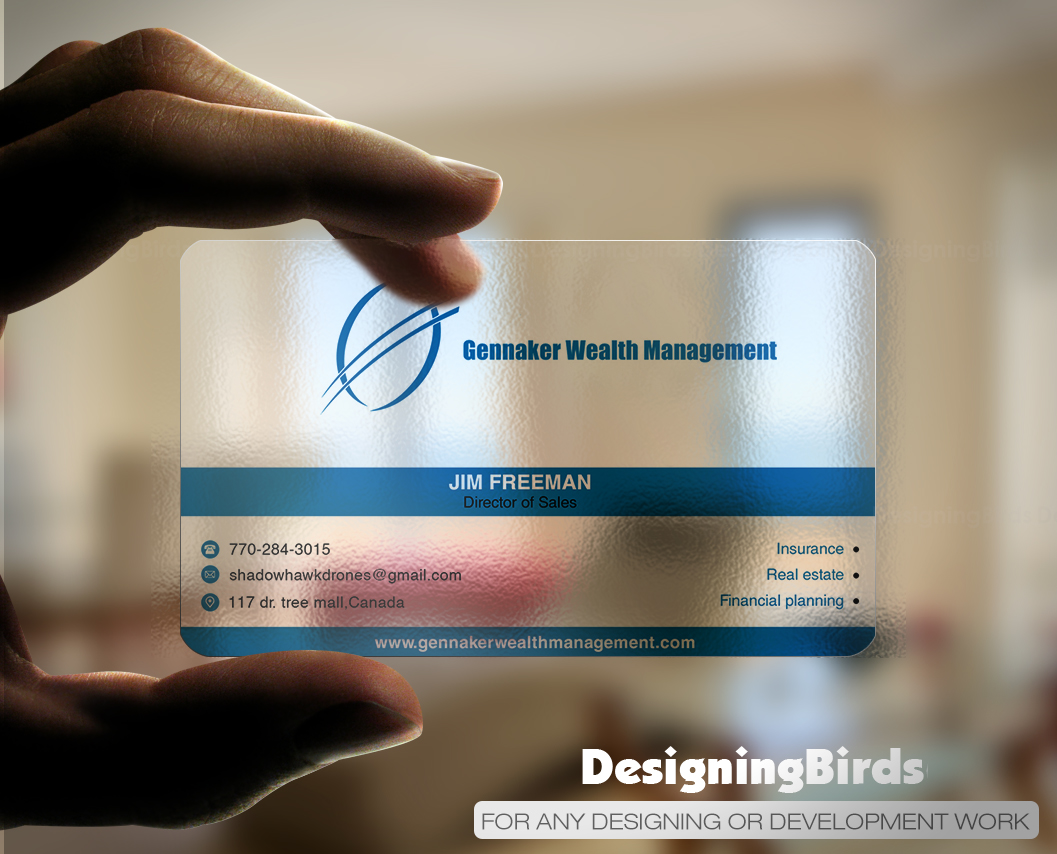 Business Card Design by Designing Birds for Gennaker Capital LLC | Design #18943858