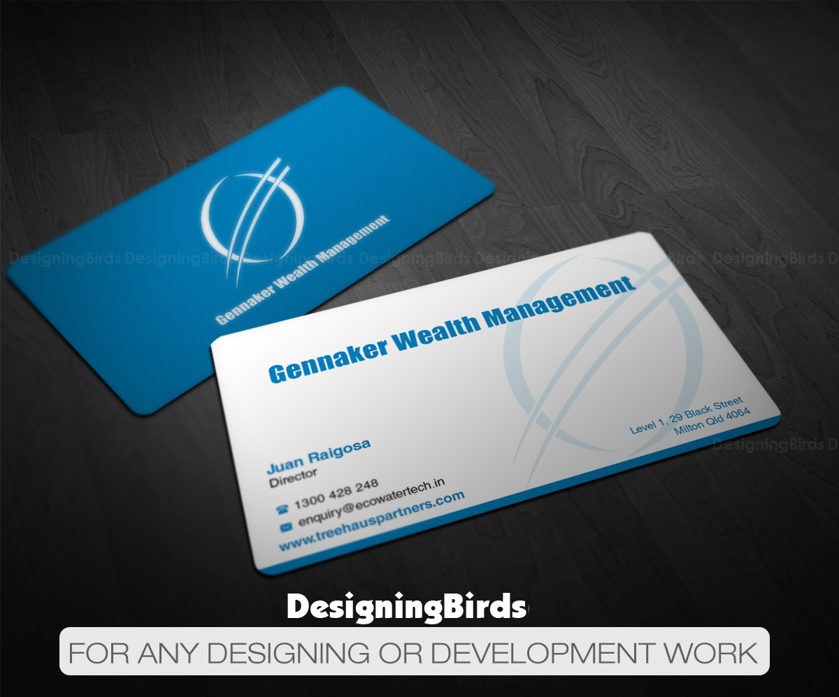 Business Card Design by Designing Birds for Gennaker Capital LLC | Design #18944220