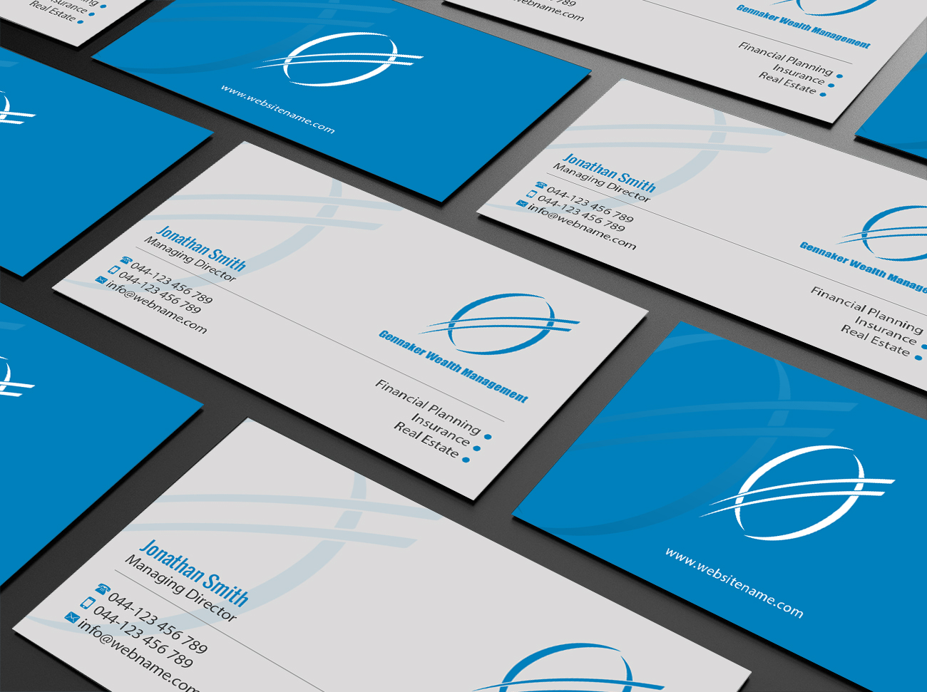 Business Card Design by Creations Box 2015 for Gennaker Capital LLC | Design #18940775