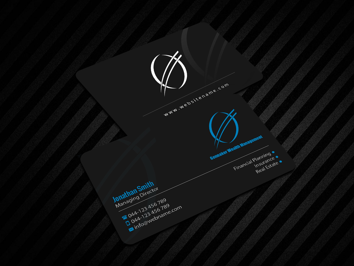Business Card Design by Creations Box 2015 for Gennaker Capital LLC | Design #18940778